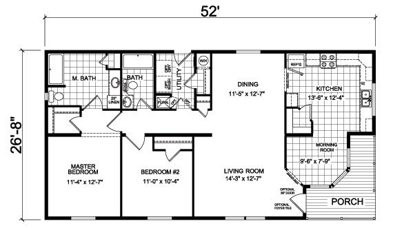 Tamarack Specs Floor Plan