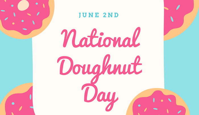 National Doughnut Day June 2nd