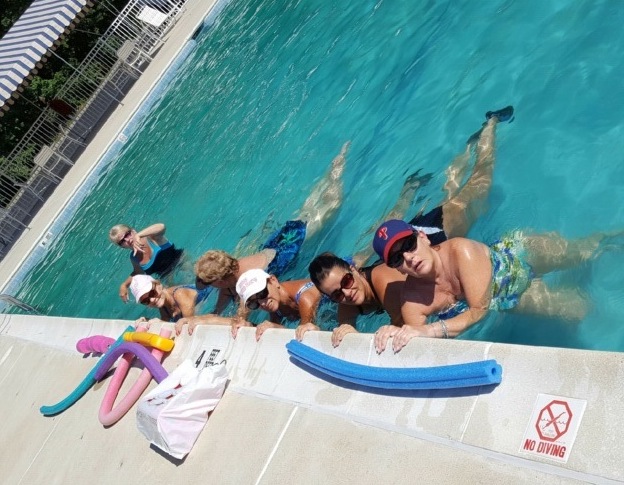 Water Aerobics Class at Summerfields Friendly Village