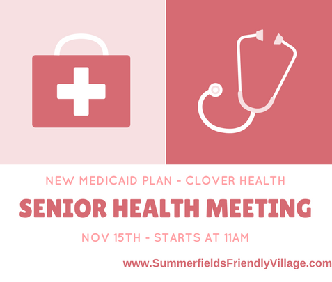 Medicaid Meeting November 15th