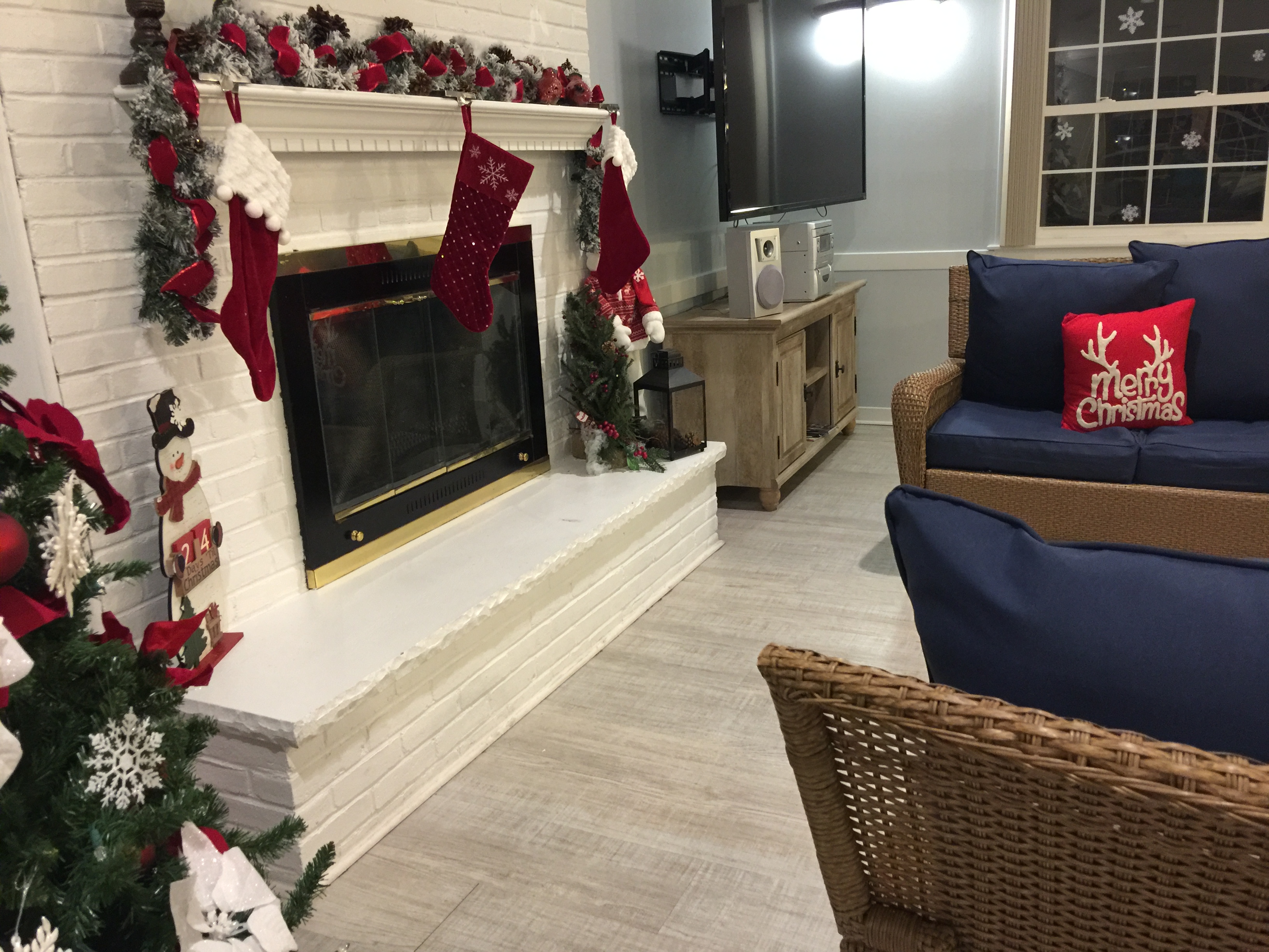 Summerfields Friendly Village Clubhouse decorated for Xmas